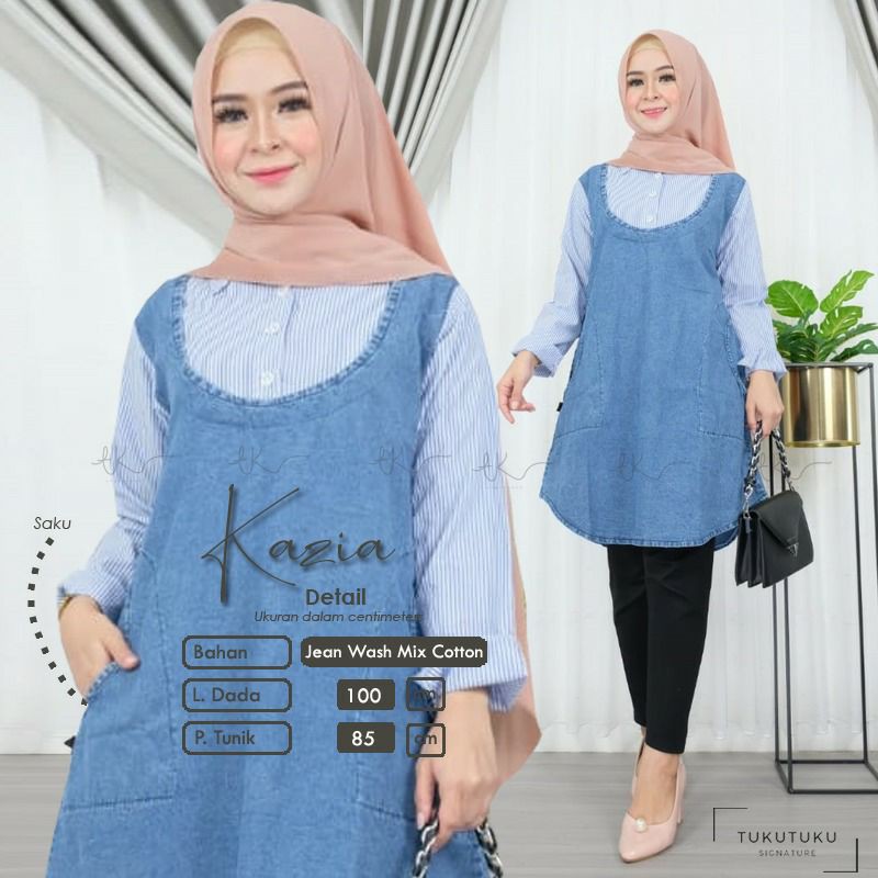 ATASAN WANITA KEKINIAN FASHION HIJAB MURAH SALUR ZALORA TOP Shopee
