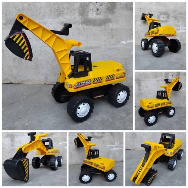 Jual Mainan Excavator - Truk Beko Jumbo Mainan Anak Mobil Excavator | Shopee Indonesia