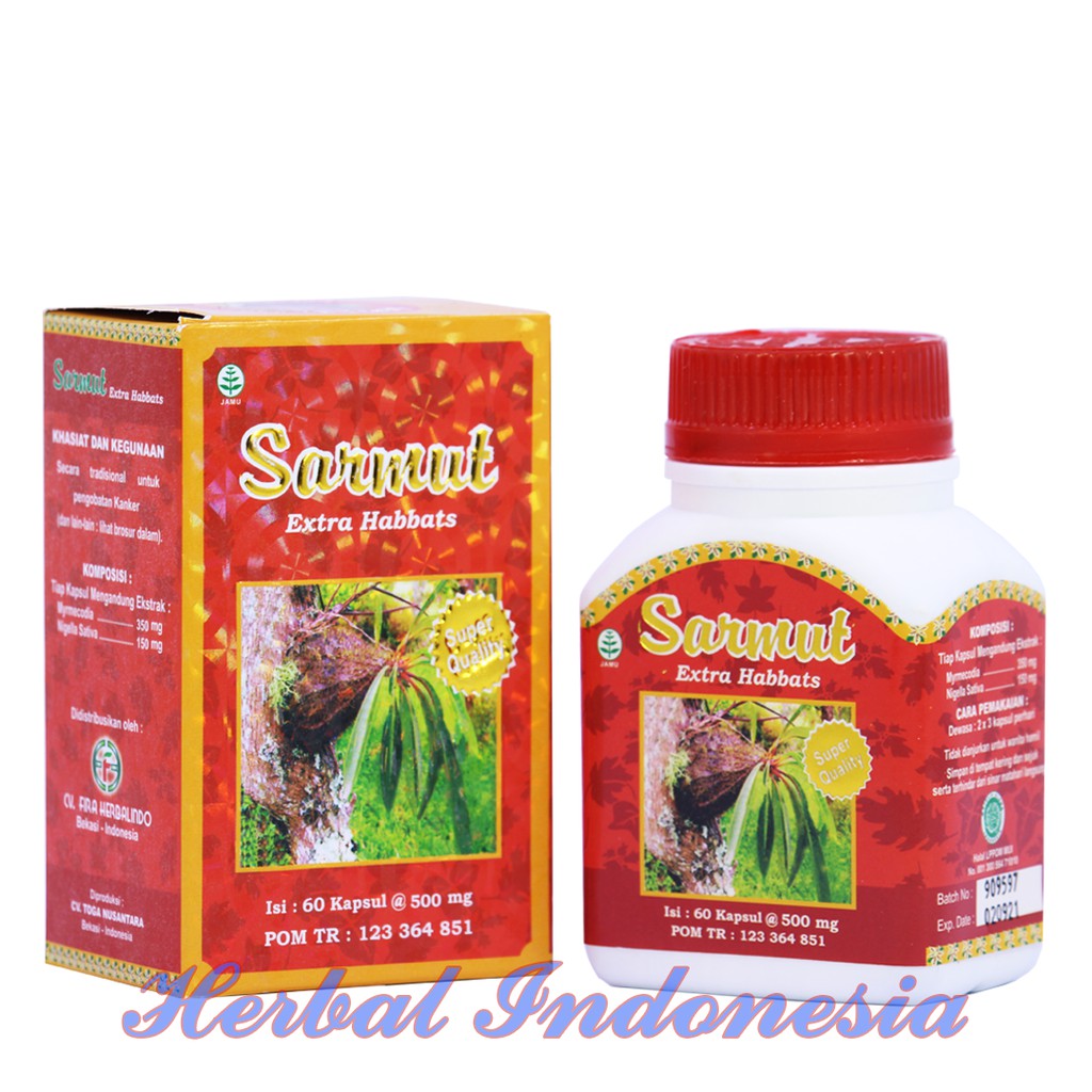 Sarmut Extra Habbats (Sarang Semut plus Habbatussauda
