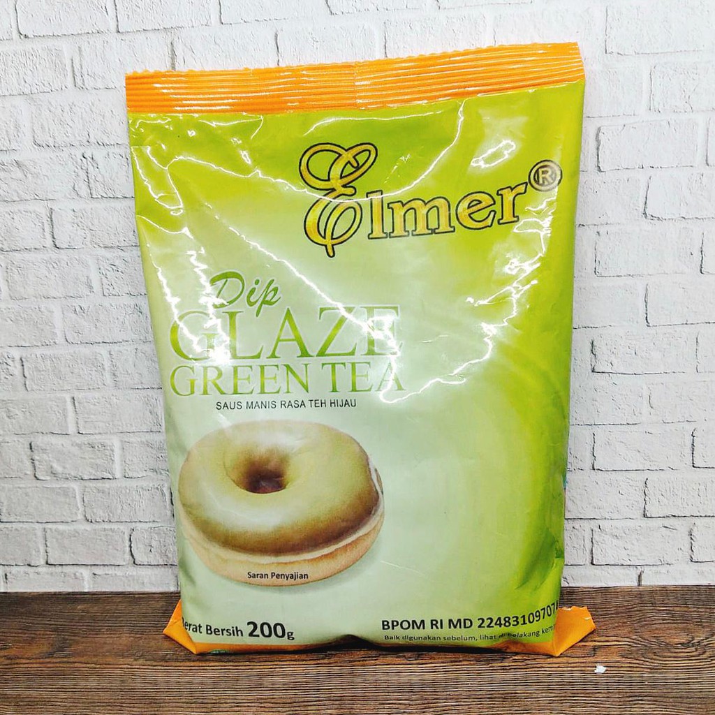 ELMER DIP GLAZE GREENTEA SAUS MANIS RASA TEH HIJAU 200GR Shopee Indonesia