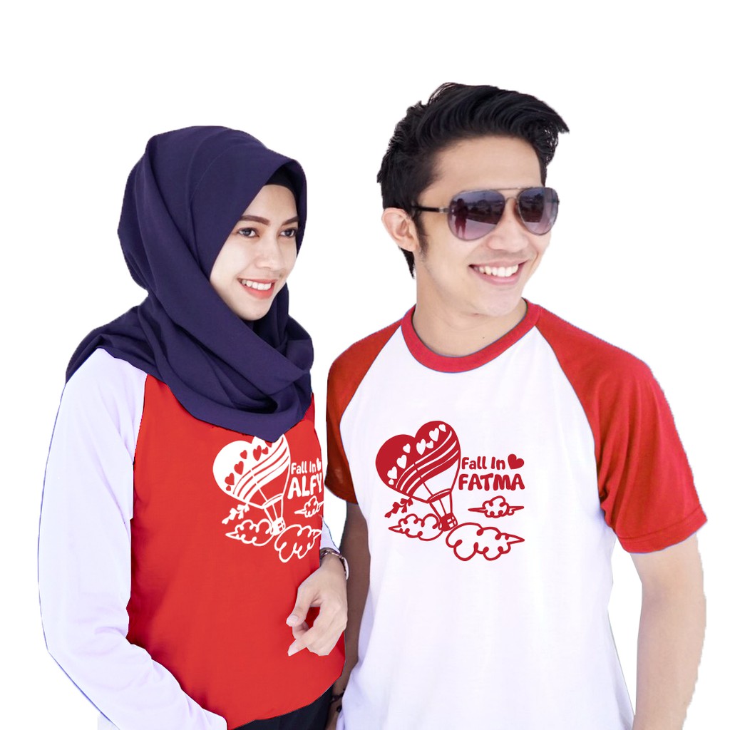 Image de Eau Desain Baju Couple Nama Pasangan