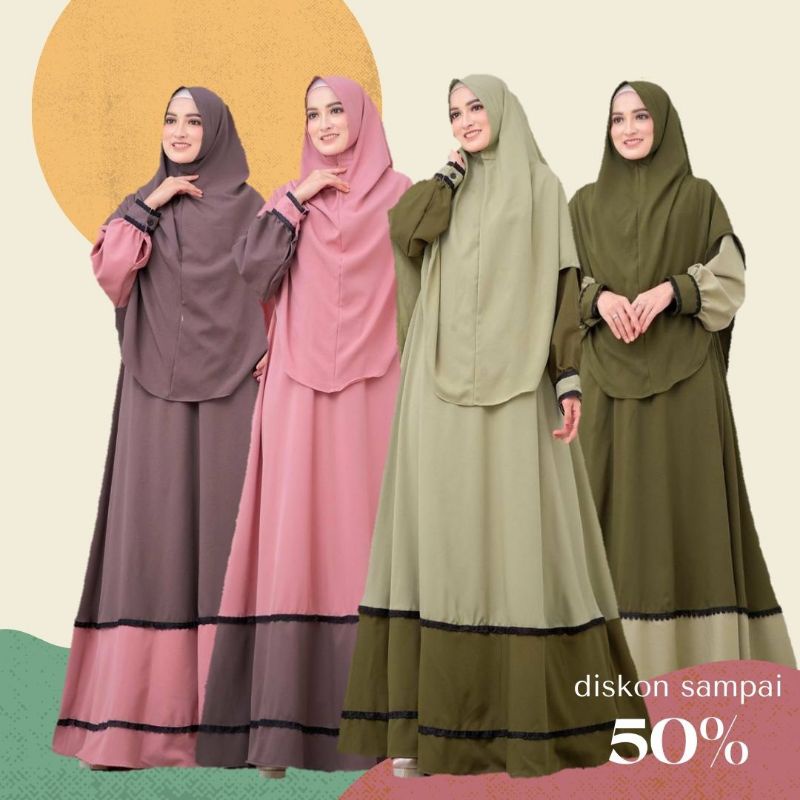 MELANI SYARI NEW SERIES JUMBO 3 UKURAN M s/d XXL GAMIS POLOS BUSUI FRIENDLY Shopee Indonesia