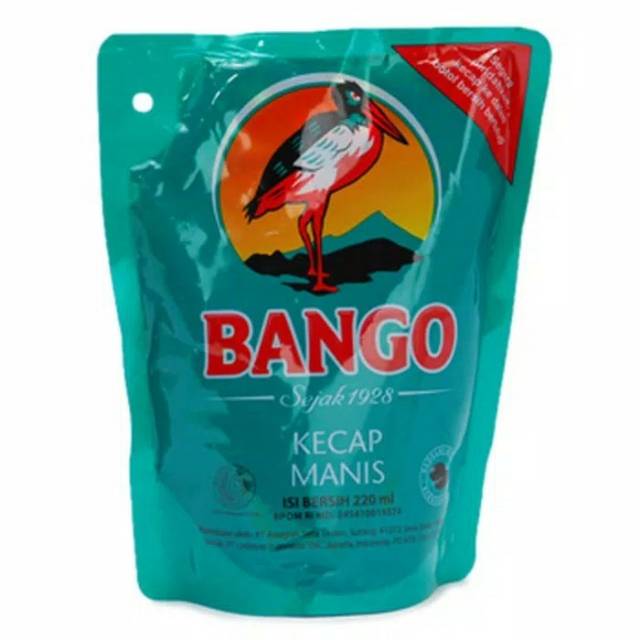 Kecap manis cap BANGO REFILL 220ML Shopee Indonesia