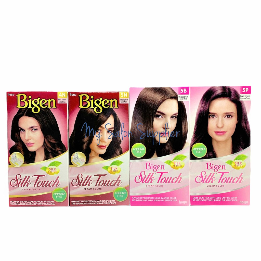 Jual Bigen Silk Touch Cream Color Ammonia Free Cat Rambut Shopee
