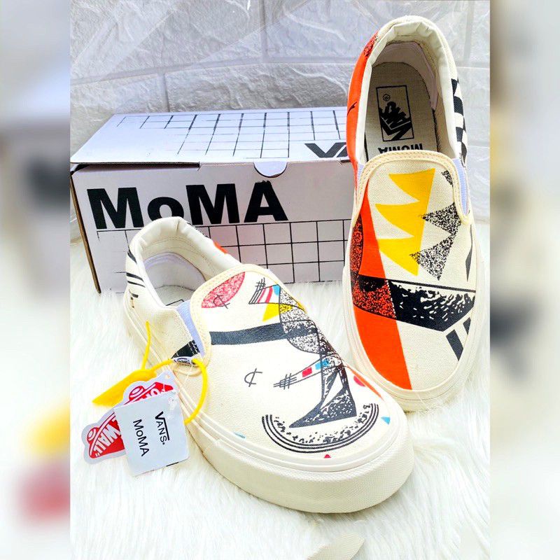 Sepatu Vans Slip On MOMA Import China BNIB Shopee Indonesia