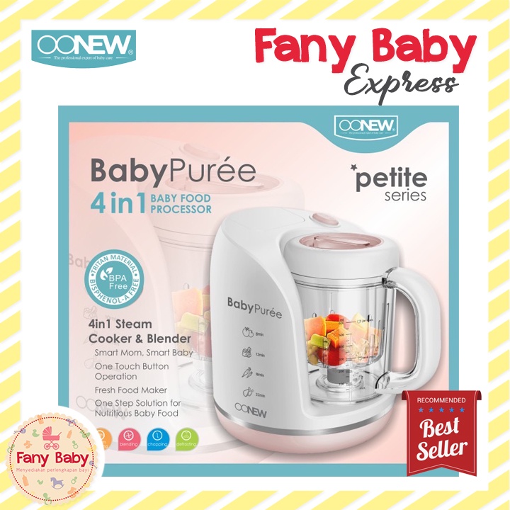 Jual OONEW BABY PUREE 4IN1 BABY FOOD PROCESSOR Shopee Indonesia