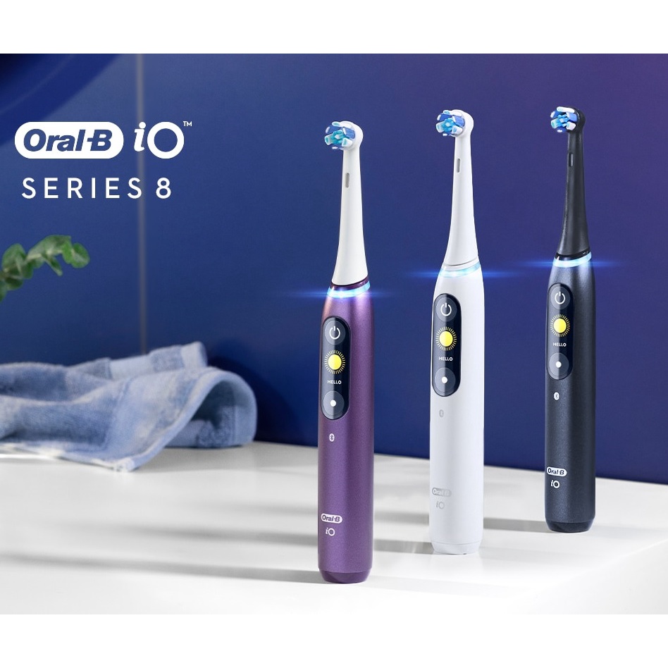 Jual Oral B IO Series 8 Electric Toothbrush IO8 Sikat Gigi Elektrik PRO