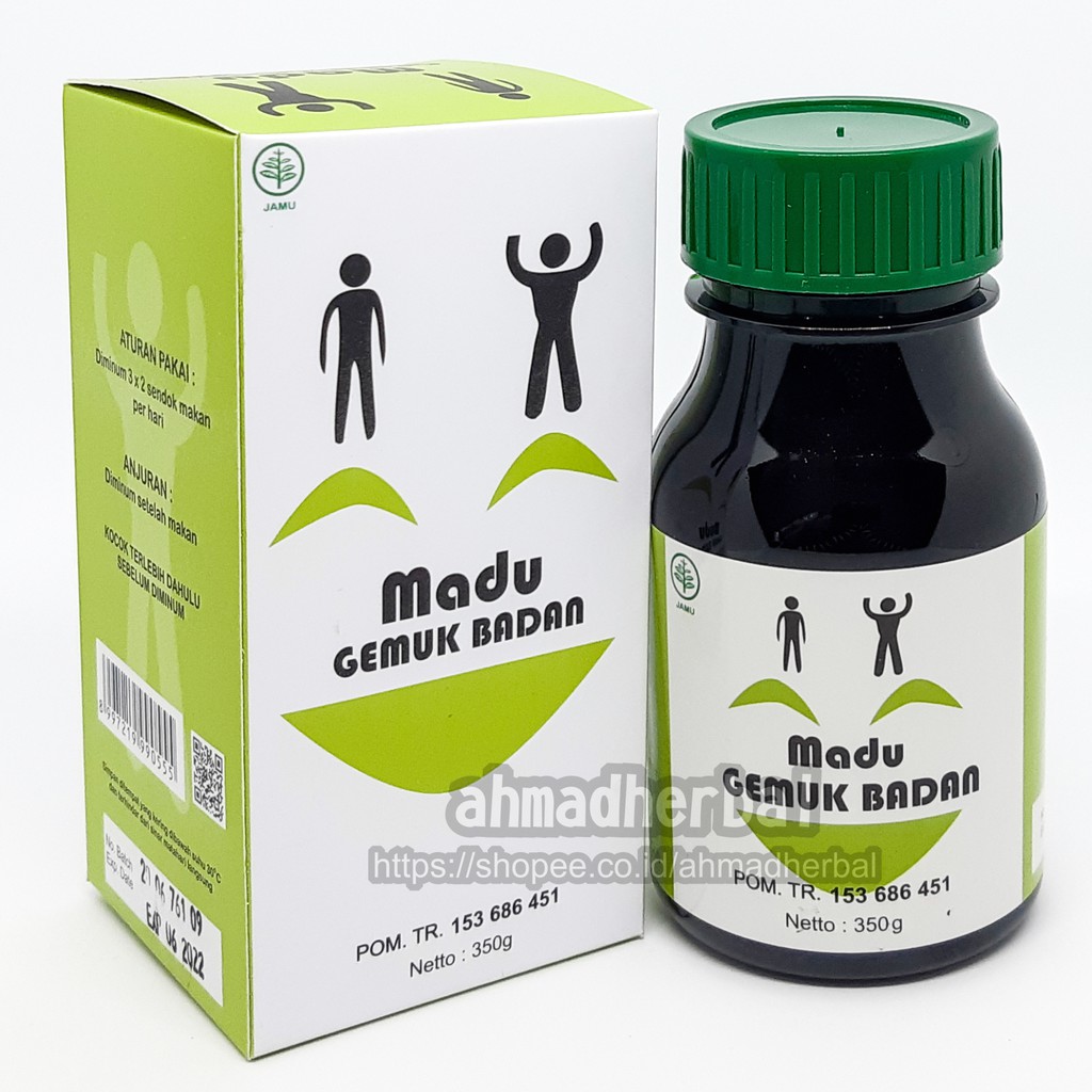 Madu Gemuk Badan AL MABRUROH ORIGINAL Dewasa Penggemuk