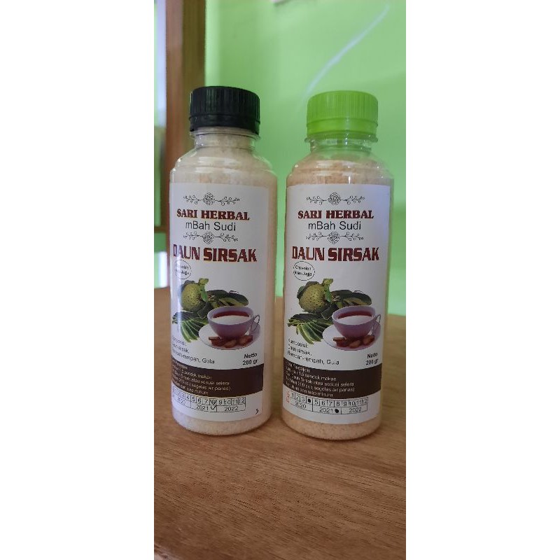 MINUMAN HERBAL SERBUK BERAS KENCUR / KULIT MANGGIS / KELOR / KUNYIT