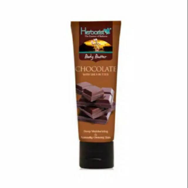 Jual Herborist Body Butter Chocolate 80Gr Cream Lotion Aroma Wangi Coklat Untuk Melembabkan Kulit Kering | Shopee Indonesia
