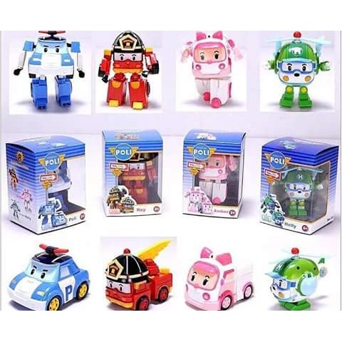 Jual Mainan Anak Figure Robocar Poli 1 Set ( Isi 4 Pcs ) | Shopee Indonesia