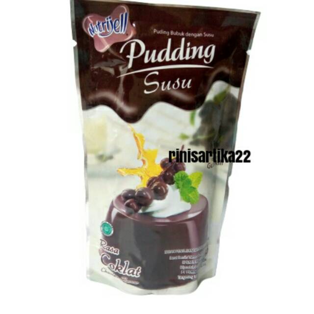 Jual Gosend Nutrijell Puding Susu Coklat Instan | Shopee Indonesia