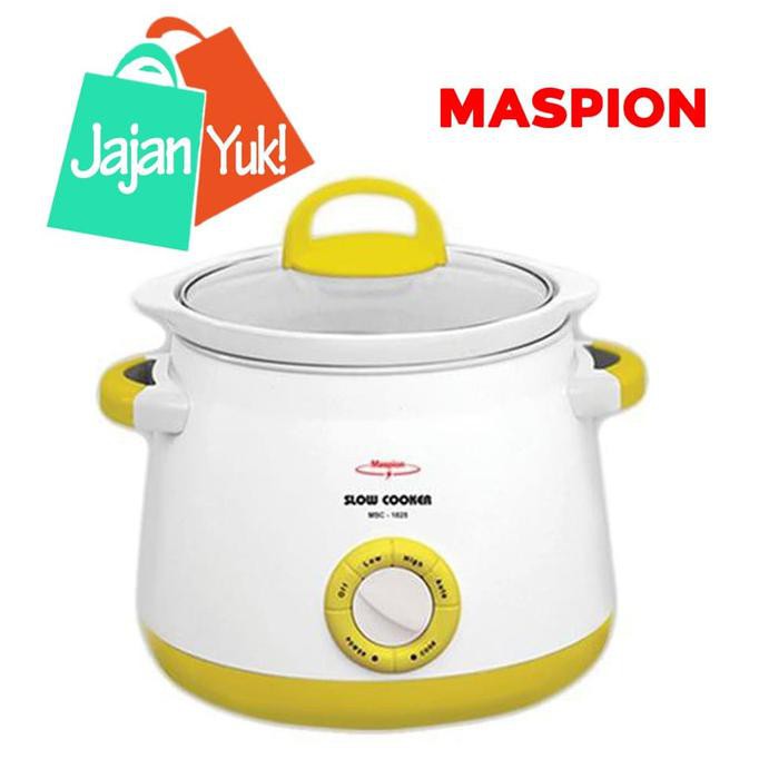 Jual Maspion Msc1825 Slow Cooker 2.5 Liter Alat Masak Temperatur Rendah Syerliasni Shopee
