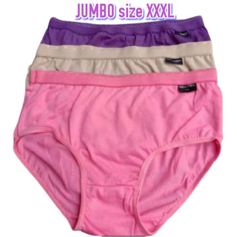 Celana Dalam wanita Jumbo XXXL CD Cewek Polos Underwear perempuan Shopee Indonesia