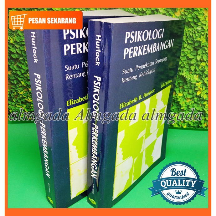 Buku Psikologi Perkembangan Oleh Elizabeth B Hurlock Shopee Indonesia
