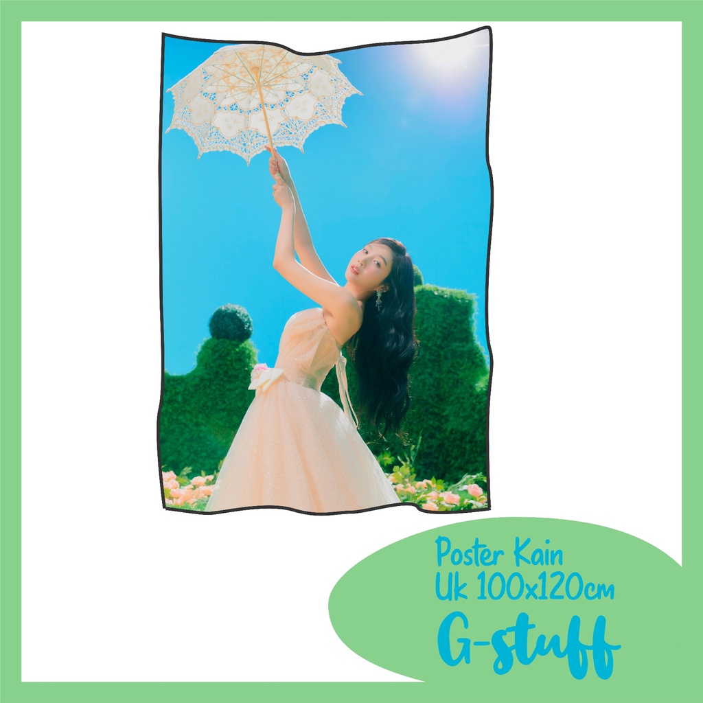 Jual POSTER KAIN/TAPESTRY RED VELVET JOY Shopee Indonesia