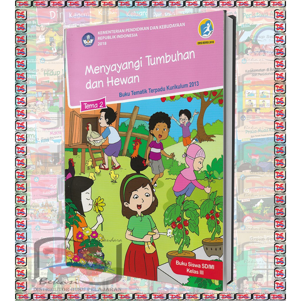 Buku Tematik Terpadu Kelas 3 SD Tema 2 Kurikulum 2013