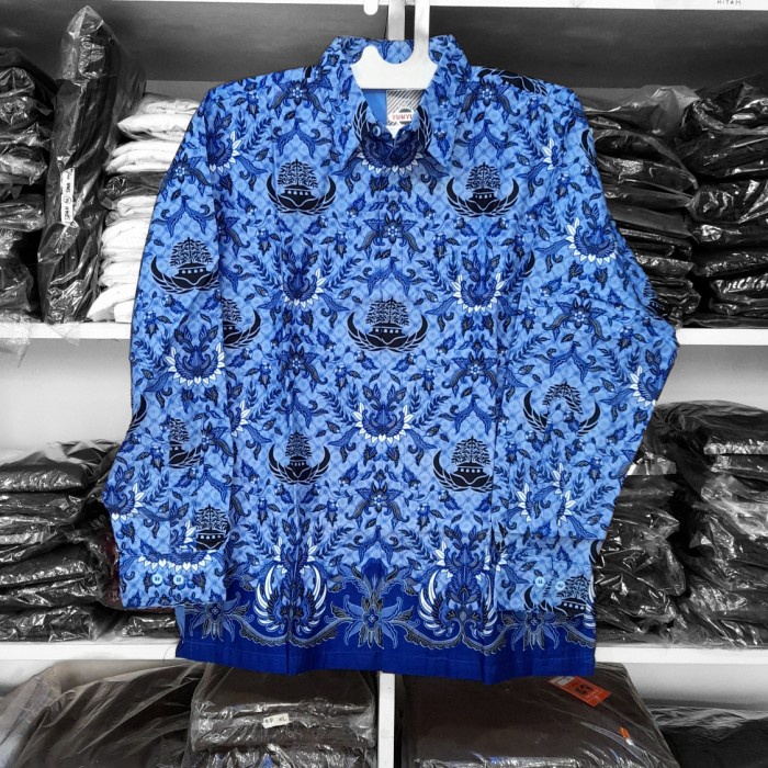 Jual WANITA-PNS-SERAGAM- SERAGAM KORPRI PRIA TANGAN PANJANG BAHAN  BERKUALITAS - S -SERAGAM-PNS-WANITA. Indonesia|Shopee Indonesia