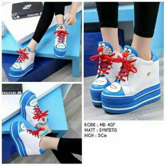 Sepatu Hak Tinggi Doraemon SEPATU KITA