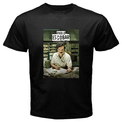 Jual Pablo Escobar El Patron Del Mal New T Shirt Indonesia|Shopee Indonesia
