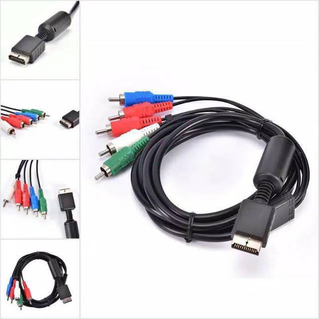 Jual AV Component Cable ps2 / kabel Komponen PS3 PS2 to TV LCD LED