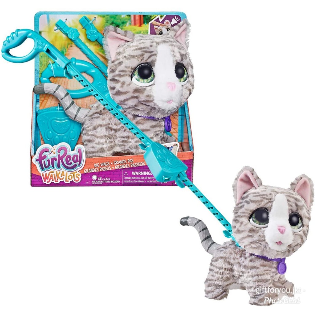Jual Mainan Anak Kucing Kitty Big Wags Furreal Friends Walkalots Bisa Berjalan Bersuara Original Hasbro | Shopee Indonesia