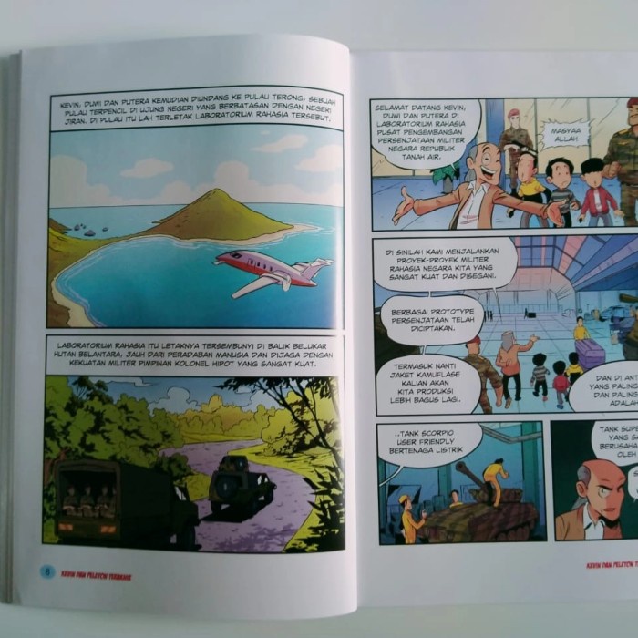 PROMO EKSKLUSIF Komik Anak Islami Kevin Dan Peleton Terakhir Pjb The Series  LIMITED | Shopee Indonesia