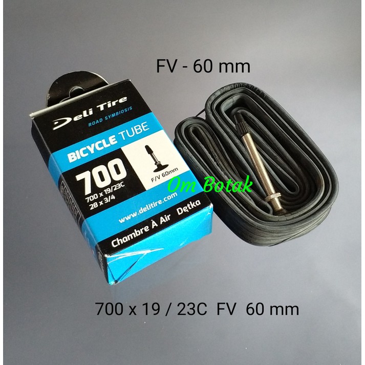 Jual Ban Dalam Deli 700 X 19 - 23 C Presta . Sparepart Sepeda Fixie Paling Murah | Shopee Indonesia