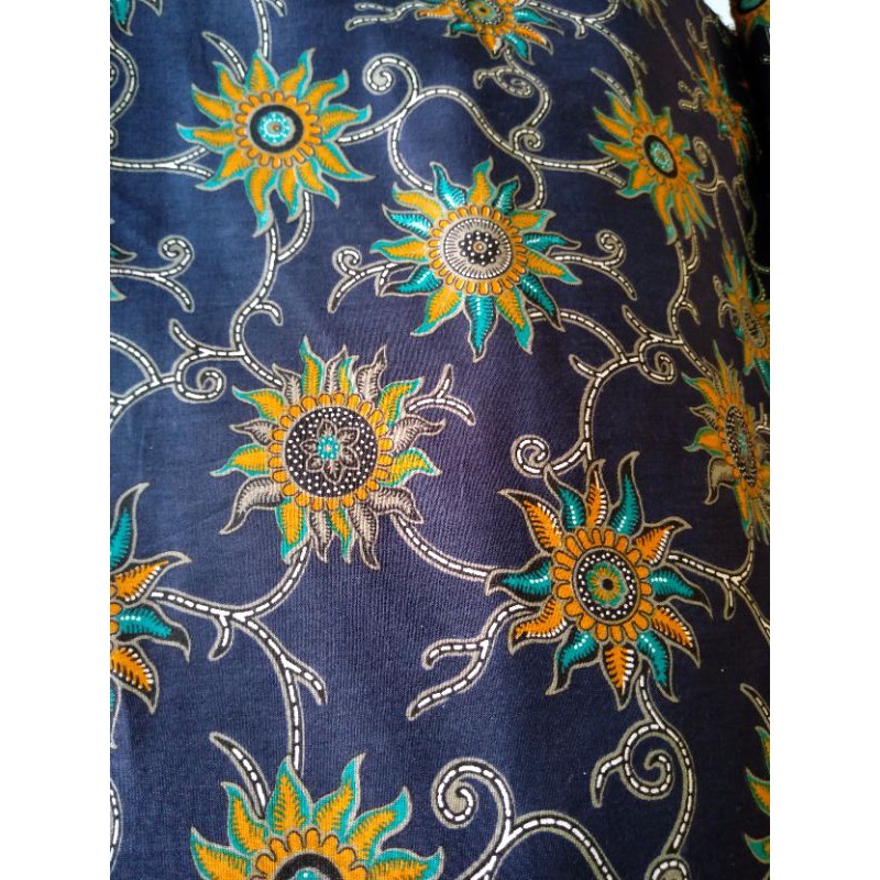 Motif Batik Bunga Matahari Riset