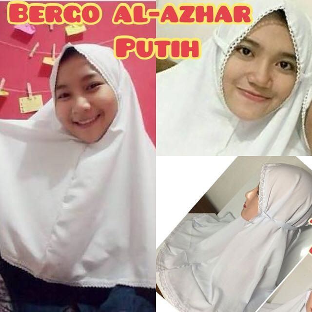 Kerudung Bergo Warna Putih Gallery Islami Terbaru