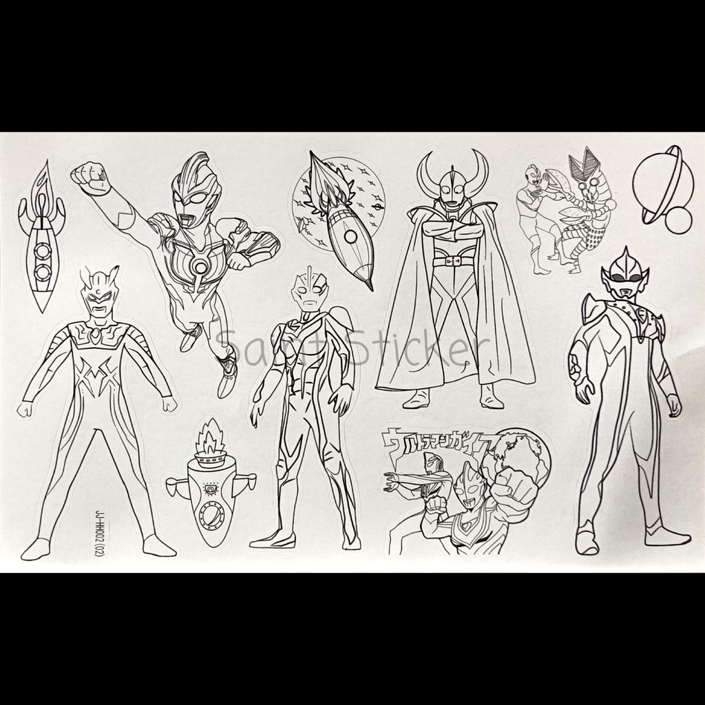 Jual Buku Stiker Anak Sticker Book Gambar Tempel Karakter Kartun Ultraman Indonesia|Shopee Indonesia 1024_X_1024_jpg