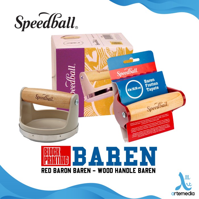 Jual Speedball Baren Block Printing Printmaking Tool Shopee Indonesia