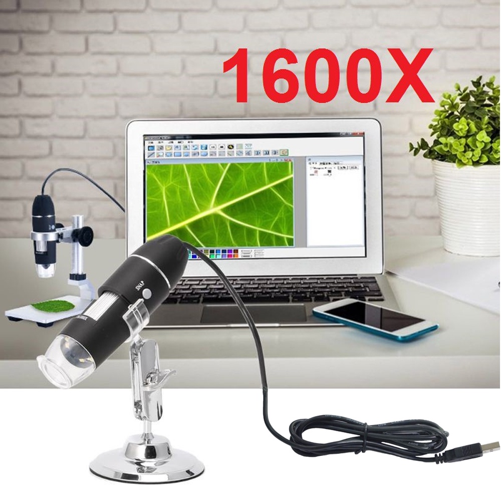 Jual Microscope Mikroskop USB Digital Zoom Magnifier Monokuler Kamera
