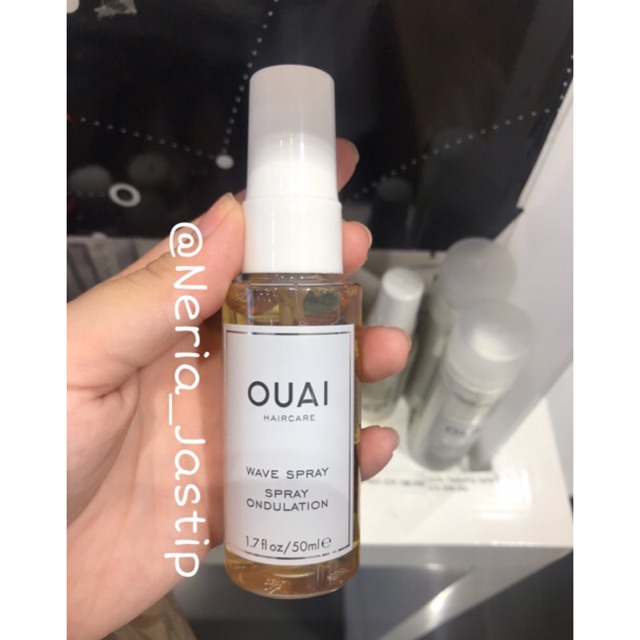 Jual Ouai Hair Haircare Care Wave Spray ondulation Rambut Mini Travel