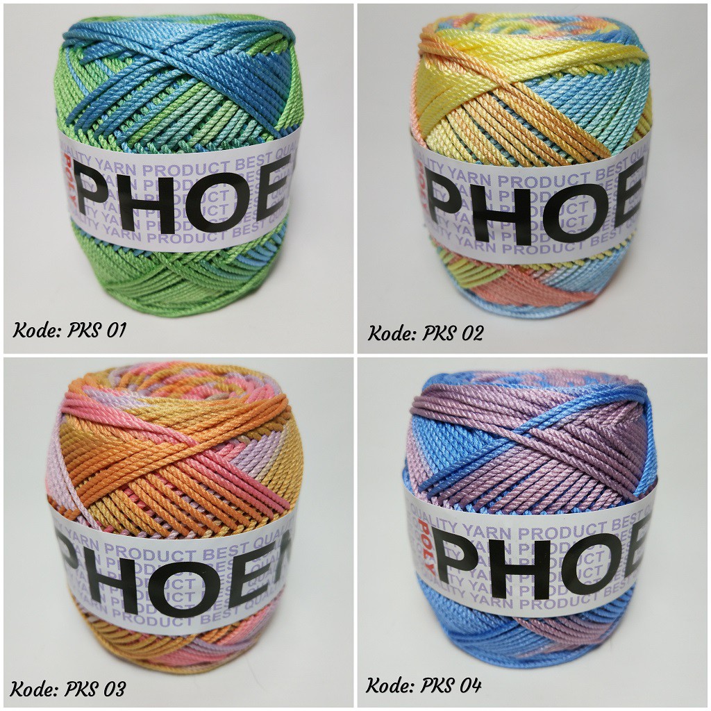 Polyester Sembur (PKS 01 PKS 20) / Benang Rajut Shopee
