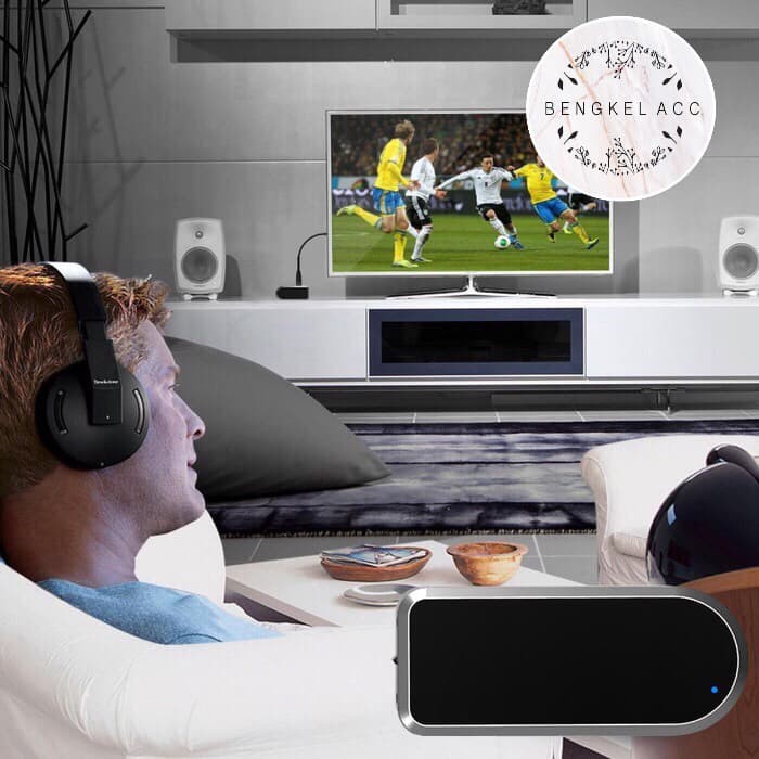 Jual Ready Bluetooth Transmitter Audio Tv Ke Headphone Speaker Dongle Transmitter | Shopee Indonesia