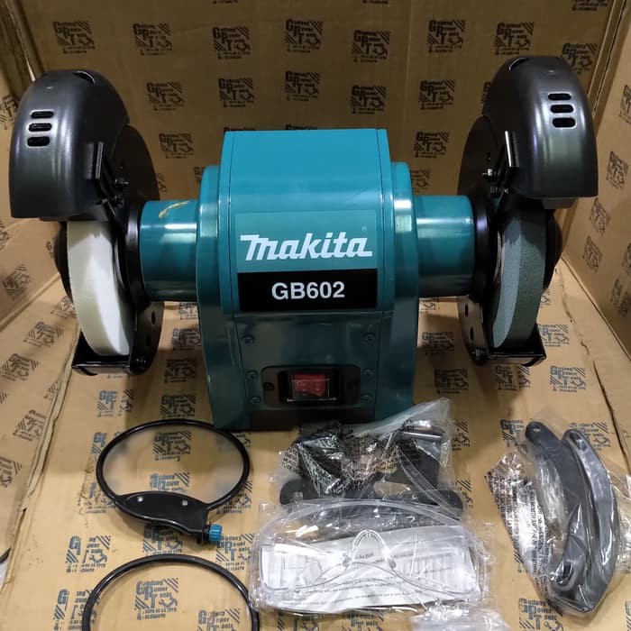 Mesin Gerinda Grinder Duduk 6 inch Bench Gerinda Grinder Makita GB Shopee Indonesia