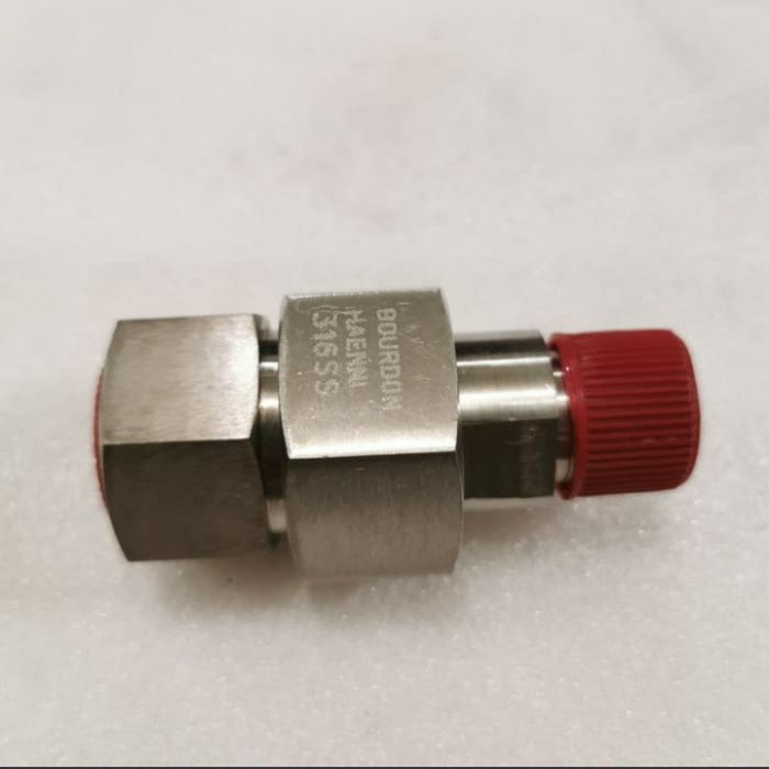 Jual Swivel Gauge Adapter 1/2" MXF NPT SS316 6000Psi BOURDON HAENNI