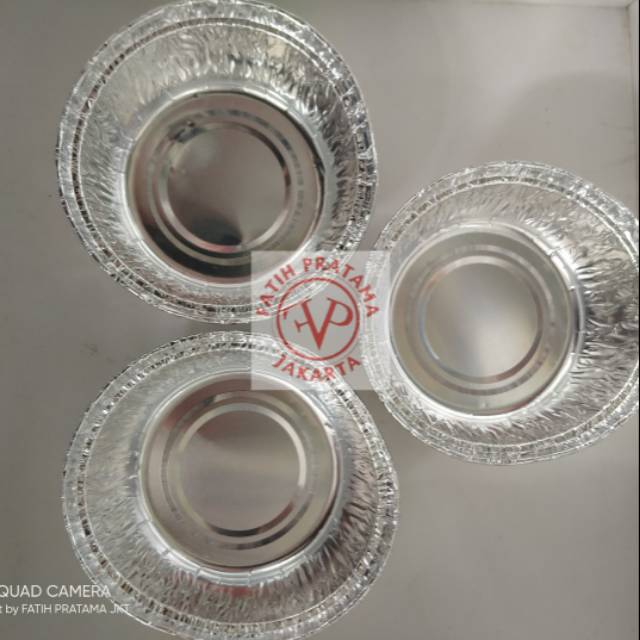 Jual Aluminium foil bulat Diameter 7 Aluminium foil cup cake Shopee