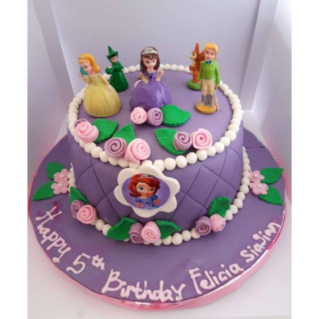 Kue Ulang Tahun Sofia / Cake Ultah Sofia Shopee Indonesia