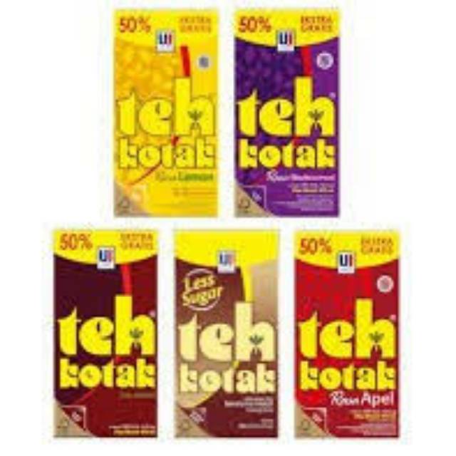 Teh Kotak Ultra Jaya 300Ml Harga SATUAN Shopee Indonesia
