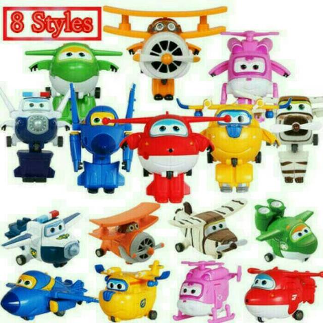 Jual Mainan Anak Pesawat Super Wings Berubah Jd Robot | Shopee Indonesia
