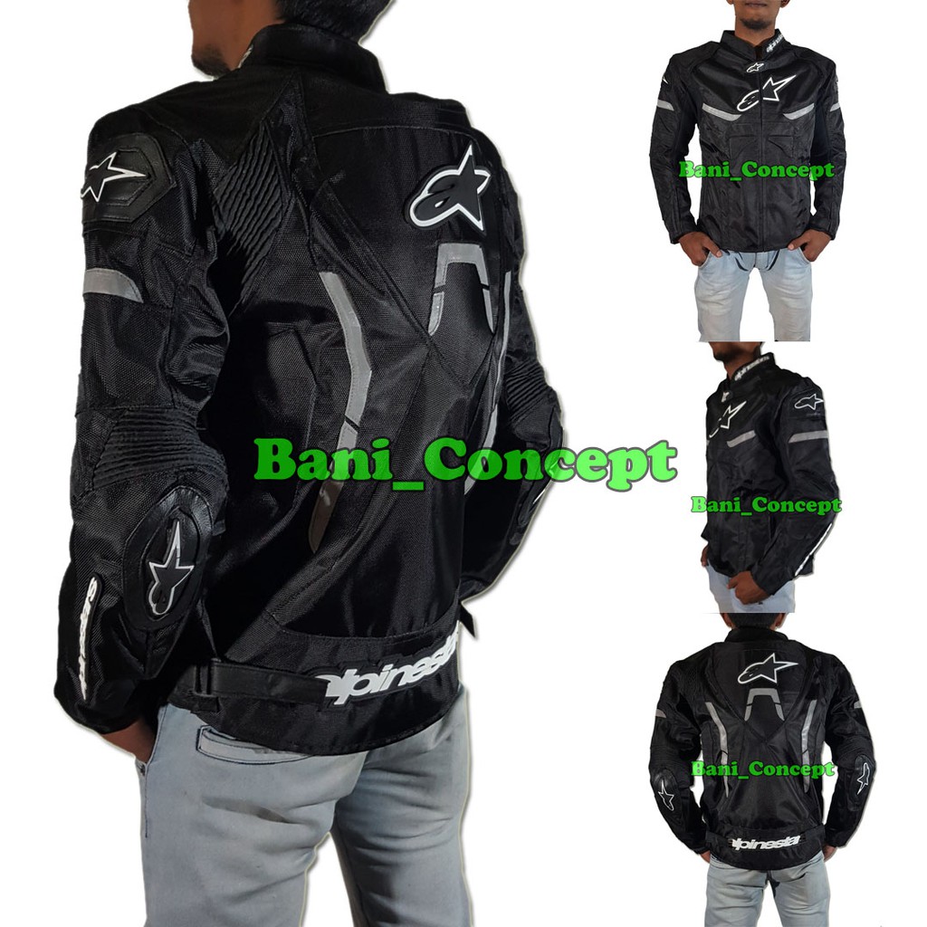 Jual Jaket Motor Celler Hitam / Jaket Touring / Jaket Balap / Jaket Bikers / Jaket Riding | Shopee Indonesia