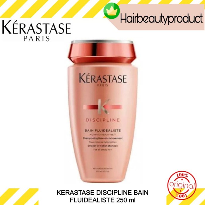 Jual Kerastase Discipline Bain Fluidealiste Shampoo 250 Ml Original Shampo | Shopee Indonesia