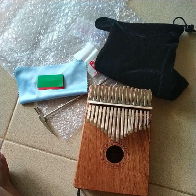 【Ready Stock】Alat Musik Piano Jari Kalimba 17 Kunci thumb