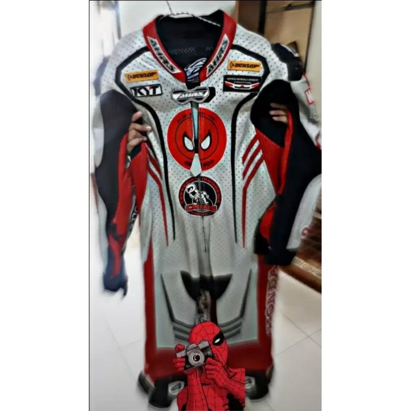 Jual Jaket Balap Ahrs Rr Pro Kulit Ori Indonesia|Shopee Indonesia
