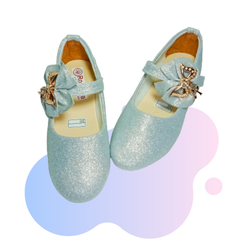 Sepatu Anak Perempuan Pesta Heels Hak Murah 4 5 6 7 8 9 Tahun SAP27