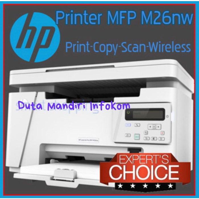 Jual Hp LaserJet Pro MFP M26nw Wireless Lan AllinOne Printer