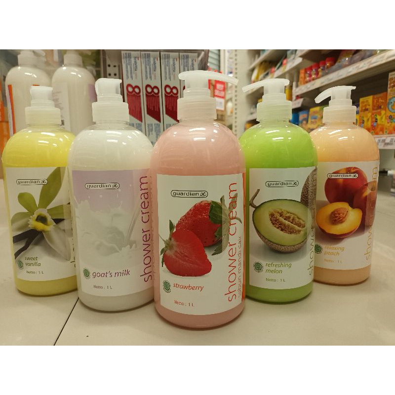 Jual guardian shower cream 1000ml.(bisa pilih varian) Shopee Indonesia