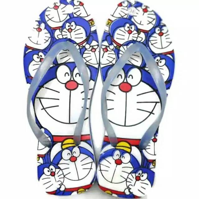 Sandal jepit Doraemon Shopee Indonesia